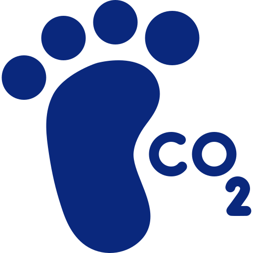 Symbol of Carbon Footprint